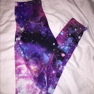 Galaxy Capri Leggings